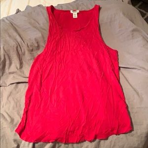 Old Navy Red high neck tank